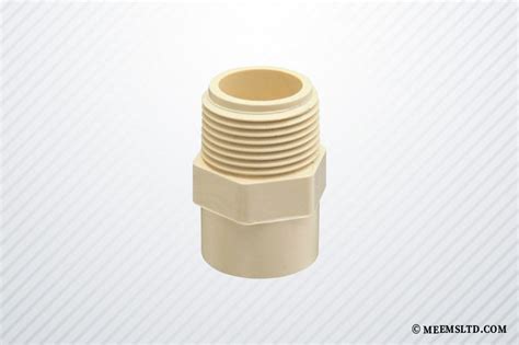 Cpvc Male Adaptor Plastic Thread Meems