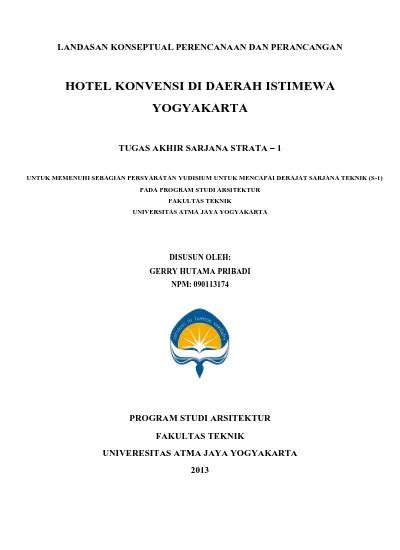 Landasan Konseptual Perencanaan Dan Perancangan Landasan Konseptual