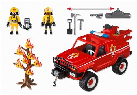 Playmobil City Action Pas Cher Pompiers Avec X D Intervention