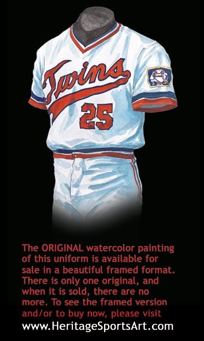 Minnesota Twins Uniform And Team History Heritage Uniforms And Jerseys