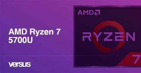 Amd Ryzen 7 5700u Review 64 Facts And Highlights