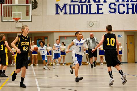 Motion Photography: Basketball - Excelsior at Edna Hill Middle School