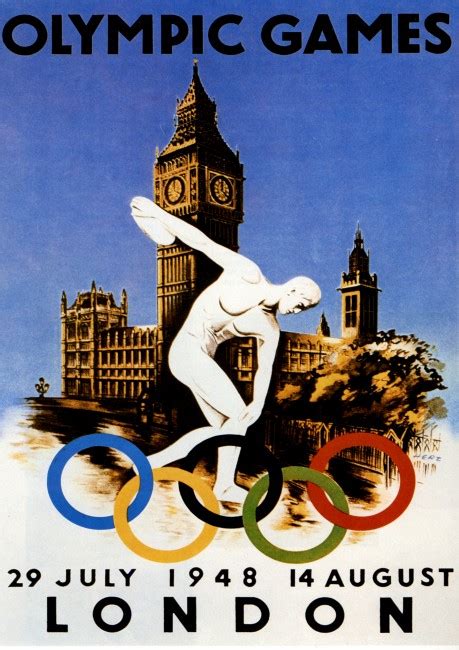 Poster Olympic Games 1948 London