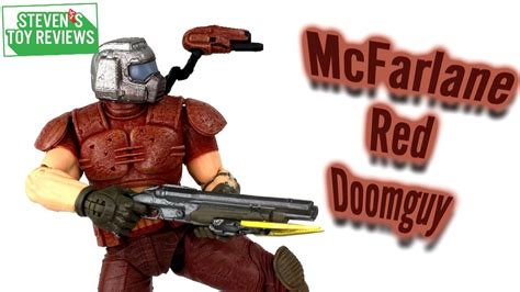 Mcfarlane Doom Eternal Red Classic Doomguy Review Youtube