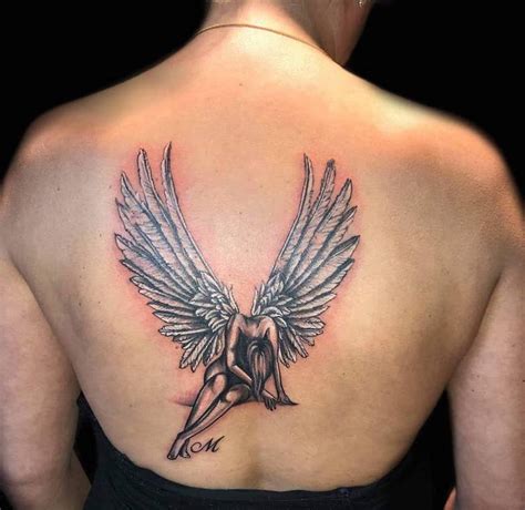 Rafaela Gomes Barbosa Tatuagem De Anjo Feminina Ideias Para Marcar