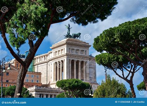 Altar of the Fatherland stock photo. Image of italianflag - 112565468