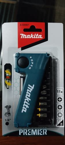 Juego De Puntas Impact Premier 25mm 11 Pzs Makita E 03567 MercadoLibre