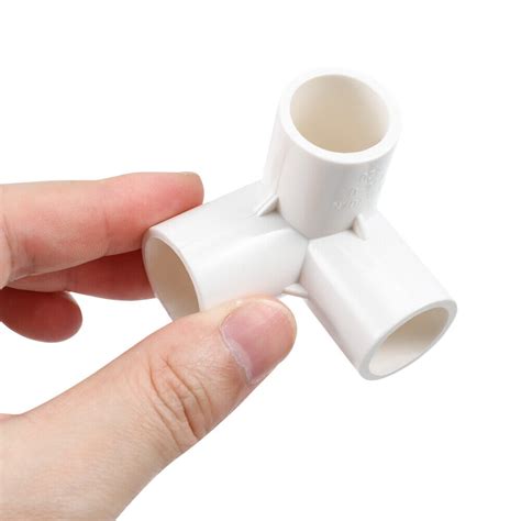 Way Tee Pvc Fitting Elbow For Heavy Duty Furniture Pack Ebay