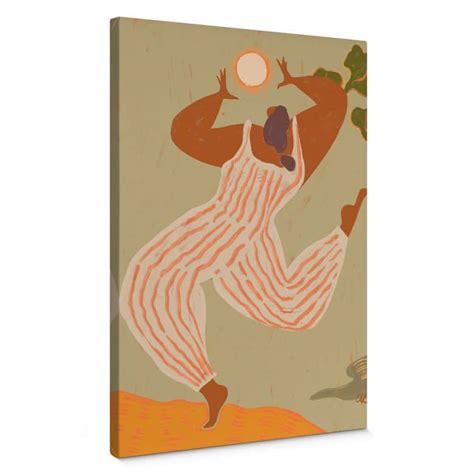 Canvas Arty Guava Dancing In Nature Wall Art Dk