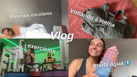 Vlog Uma Semana Comigo Voltando Rotina Youtube