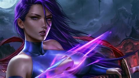 Marvel Psylocke Wallpaper