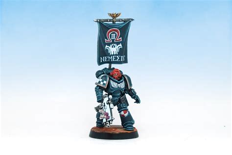 Nemesis Chapter Primaris Intercessor Sergeant Space Marine Curiss