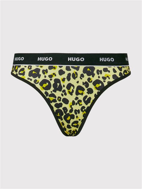 Hugo Bikini Unterteil Classic Leo Gelb Modivo At