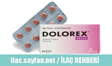 Dolorex Draje Nedir Ne E Yarar Yan Etkileri Ve Fiyat La