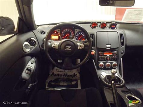 2009 Nissan 370Z NISMO Coupe Black Cloth Dashboard Photo #42519721 ...