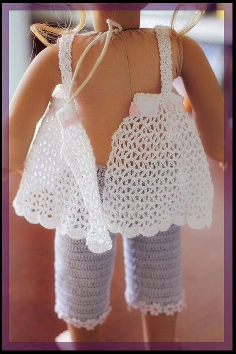 Baby Doll Halter Top And Capris For 18 American Girl Etsy American