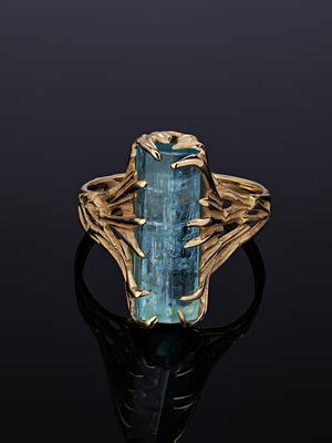 Украшения с аквамарином купить - Gabilo