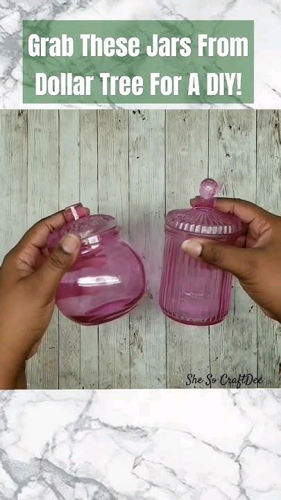 🔥 Grab These Dollar Tree Jars To Create A Modern Decor Diy Dollartreediy Shesocraftdee