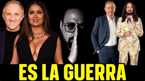 Salma Hayek En Medio De Una Guerra De Vanidades Youtube