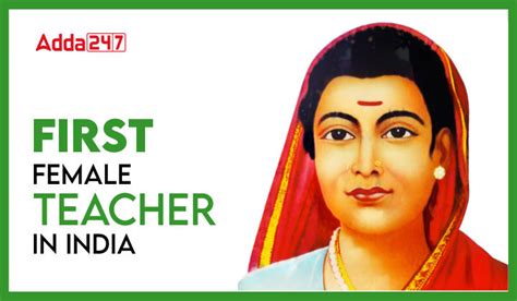 First Female Teacher In India