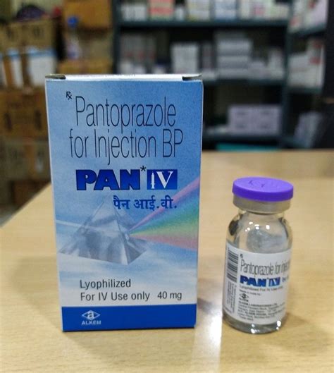 Pan 40 Injection Pantoprazole 40 Mg Inj Non Prescription Treatment