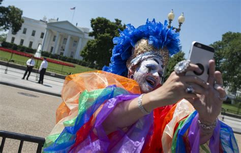 A Mix Of Pride And Anger At Lgbt Rights Marches Across Us The Mercury News