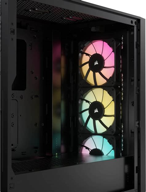 Corsair Icue 4000d Rgb Airflow V2 Mid Tower Case High Airflow Design Tempered Panel Up To