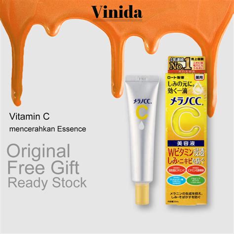 Ready StockRohto Melano CC Vitamin C Brightening Essence 20ML Legit