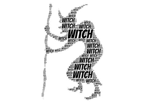 'Witch Word Cloud' Poster by WordcloudPresents | Displate | Word cloud ...