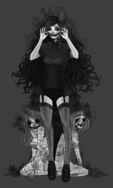 ℭ☥ℜℭ︎♈︎s — My Post “wonder” Art By Drawkill On Anime Chibi Manga Anime Anime Art Creepy