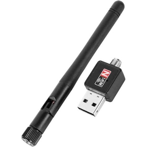 Clé Adaptateur Dongle Wifi Usb Avec Antenne 150mbps 2 Dbi Lan Ethernet Network Sans Fil Wireless