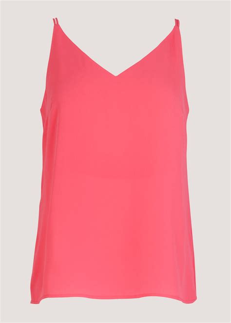 Pink Double Strap Cami Top Matalan