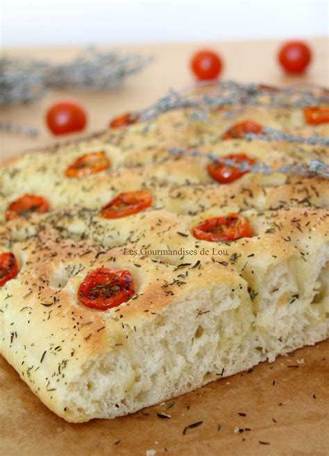 Foccacia Tomates Cerises Artofit