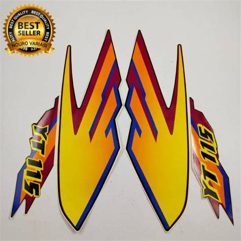 Jual Stiker Striping Motor Yamaha Yt Stiker Motor List A Body