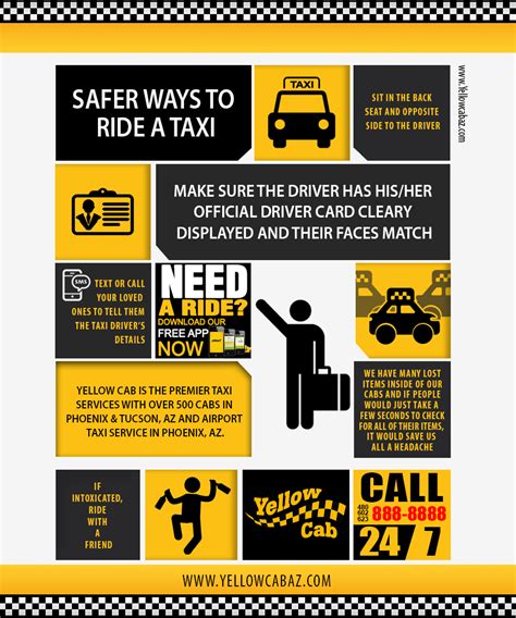 be safe in a taxi | Yellow Cab Arizona 