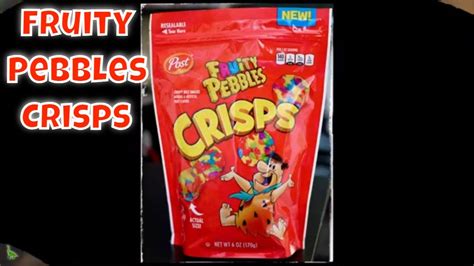 Fruity Pebbles Crisps Post YouTube