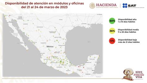 Satmx On Twitter El Sat Da A Conocer El Listado De La Disponibilidad