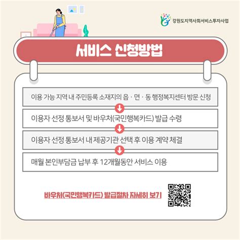 강원 행복한 가사지원서비스 이미지로 보는 지역사회서비스 강원특별자치도지역사회서비스투자사업 온라인포털