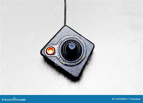 Atari 2600 Game Console Joystick Stock Image Image Of Game Computer