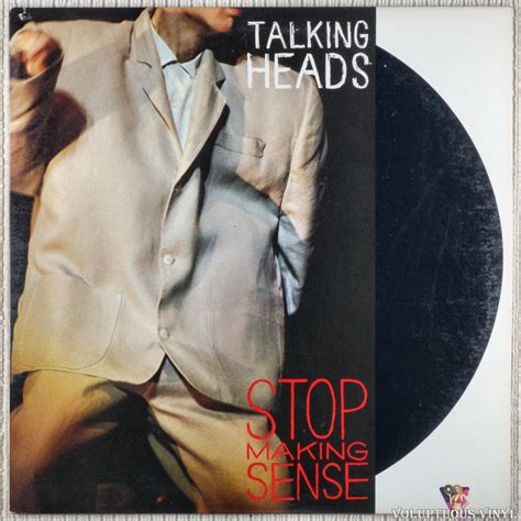 Talking Heads ‎ Stop Making Sense 1984 Vinyl Lp Album Voluptuous