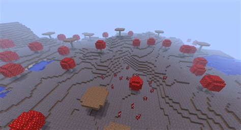 Sweet mushroom biome Minecraft Map