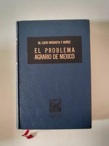 Libro El Problema Agrario De M Xico Meses Sin Inter S