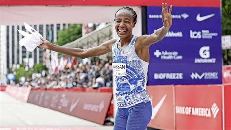 Sifan Hassan Loopt Marathon Van Tokio Sport Telegraaf Nl