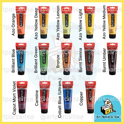 Amsterdam Acrylic Paint Ml Part Lazada Ph