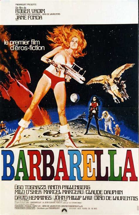 Affiche Du Film Barbarella X Cm Entoil E Ebay