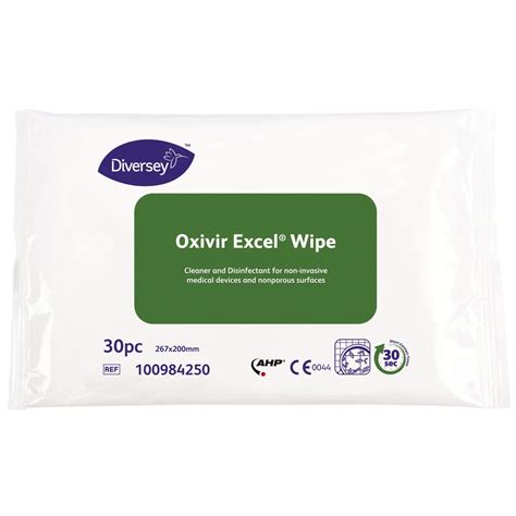 Lingettes Nettoyantes Pour Sols Et Surfaces Oxivir Excel Wipes