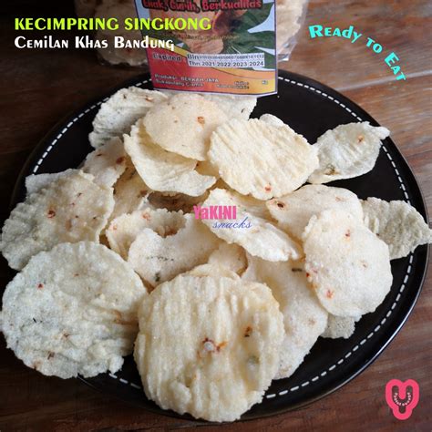 Jual KECIMPRING SINGKONG KHAS BANDUNG 100 200 400 Gram Shopee Indonesia