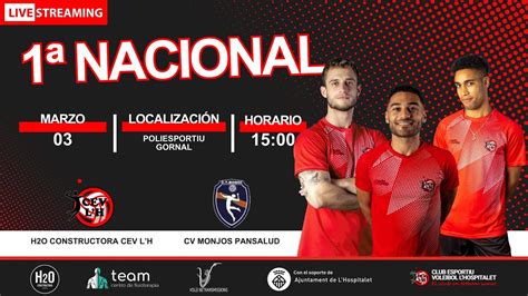 A Nacional H O Cev L H Vs Cv Monjos Pansalud Jornada Youtube