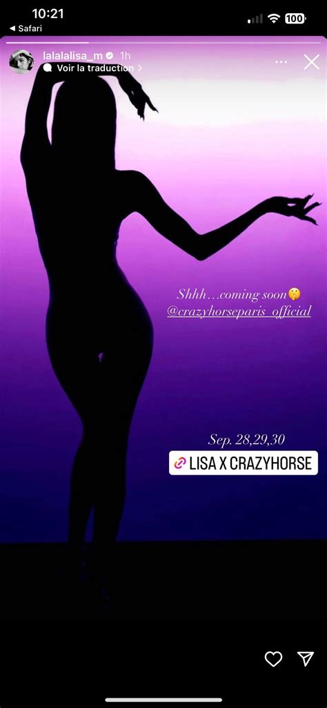 Lisa des BLACKPINK se produit au Crazy Horse | Vogue France