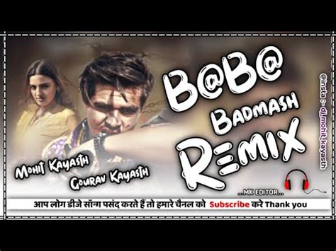 Baba Badmash Remix Song Masoom Sharma New Haryanvi Dj Song 2023 Ft